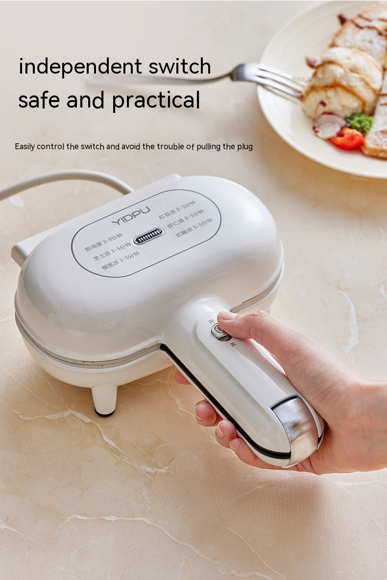 Hot Pressing Sandwich Bread Toaster
