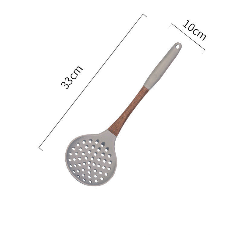 Silicone cooking shovel