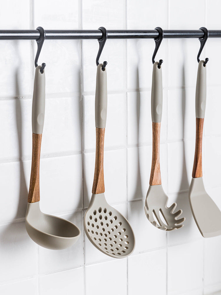 Silicone cooking shovel