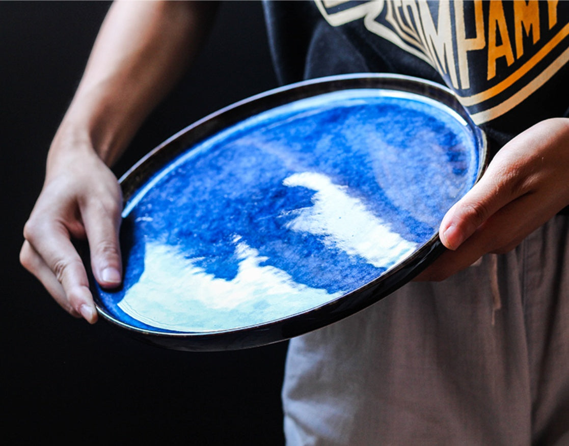 Japanese tableware breakfast tray