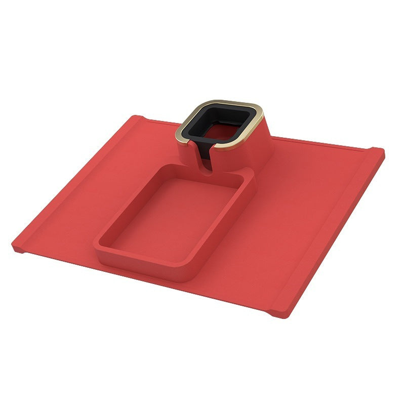 Coffee Armrest Silicone Coaster Cup Holder