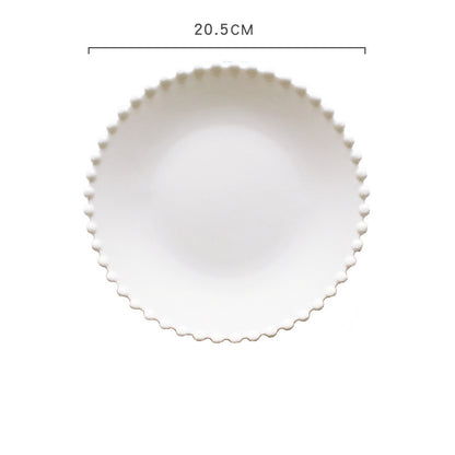 Ceramic breakfast plate