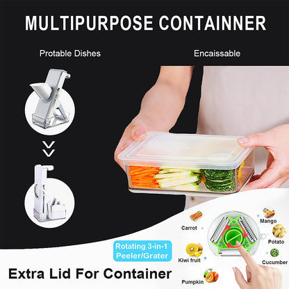 Mandoline Food Slicer Adjustable