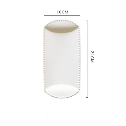 Ceramic breakfast plate