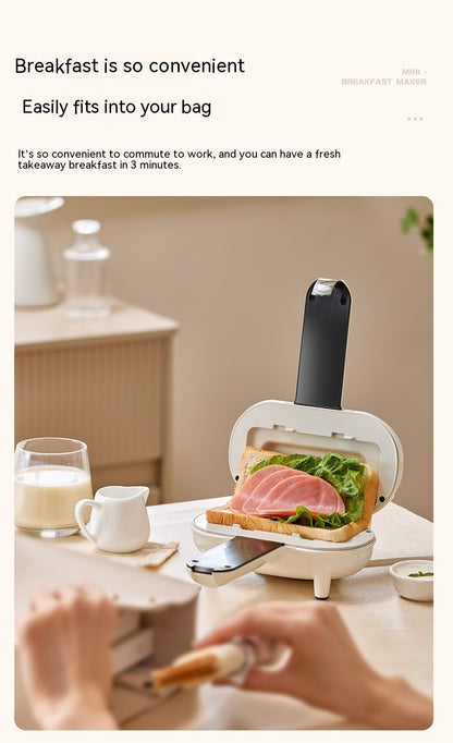 Hot Pressing Sandwich Bread Toaster