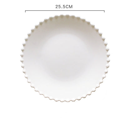 Ceramic breakfast plate