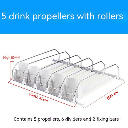 Automatic Beverage Pusher For Shelves