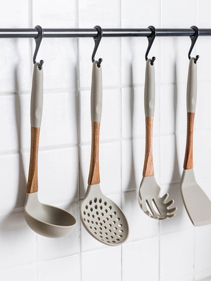 Silicone cooking shovel