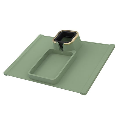 Coffee Armrest Silicone Coaster Cup Holder